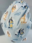 Bluey Print Size Large Medical Bouffant Scrub Cap Surgery Hat