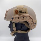 Iron Armadillo   Frhc Gen 2 High Cut Level 3a Ballistic Tactical Helmet Stops 9mm