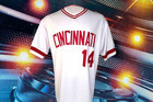 Pete Rose Autographed Custom Cincinnati Reds White Jersey Jsa Authenticated