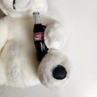 Coca Cola Brand Polar Bear Plush Soft Toy Play By Play Vintage 7  Plush 1993