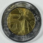 Peru - Lot Of 6 Coins  50 Centimos  2    1 Sol  2   2  5 Soles 2003-2022 Circ 