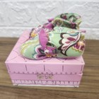 Vera Bradley Baby Mary Jane Shoes 0-6 Mo Lilli Bell Infant Girl Floral Cotton