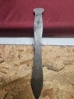 Hand-forged Iron Throwing Spear Head Sharp Blade Viking Replica Pre-owned  bb 