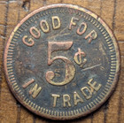 Santa Rita  New Mexico Nm International Pool Hall Good For 5   Trade Token