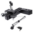 New Trailer Hitch 2-inch Receiver Solid Tube Hitch 12500 Lbs 2-5 16   2  Ball