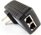 Gigabit 48v 30watt Poe Injector Adapter Power Over Ethernet 802 3at Af 1000mbps