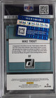 Mike Trout Los Angeles Angels Signed 2022 Donruss  265 Autographed Card Psa 10