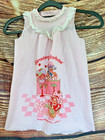 Vintage Strawberry Shortcake Girls Nightgown Cutter Used Size 2 3