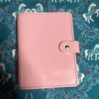 Filofax Original Personal 6 Rings Planner Agenda In Patent Rose Leather