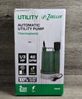 Zoeller 1043 1 3 Hp Automatic Utility Pump 40 Gpm 115v Thermoplastic Submersible