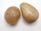 Huge Pair Large Focal Agate Stone Trade Beads African Estate Antique Collection
