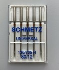 5 Sewing Machine Needles Size 12 Schmetz Universal 130 705 H 80 12 Cotton