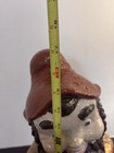 Vtg Garden Gnome Dwarf Painted Pottery 17    Tall Garden Decor Fantasy