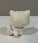 Hasbro Littlest Pet Shop Lps  15 White Persian Cat With Green Eyes Figure