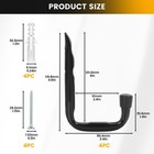 8-pack Heavy Duty Garage Hook For Hanging 50 Lbs  J Utility Hooks For Garage 