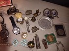 Large Lot Vtg Estate Item Finds-jewelry watches  And More