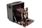 Antique Rochester R o    C  4x5 Camera  Nice Deluxe Model  Triple Extension