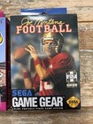 Two Vintage Sega Game Gear Boxes Only For Joe Montana Football World Series Base