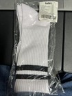 Balera White black Striped Hip Hop Dance Knee High Socks Ts107 New  