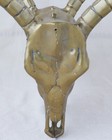 Mid Century Brass Ibex Ram Head Skull Coffee Table Base Alain Chervet