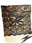 Vintage Very Old Tapa Bark Cloth Polynesian Tonga Pacific Islands 35  X 18 5 
