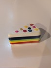 Squishy Toy Squeeze Rainbow Cake Dessert Soft Foam Antistress Desk Companion