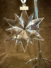 2017 Swarovski Christmas Ornament  Crystal Snowflake With Box