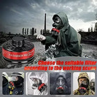 40mm Respirator Activated Carbon Filters Replacement For Face Respirator New