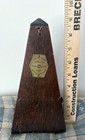 Vintage 1940 s Seth Thomas Metronome De Maelzel Wood Wind Up Made In  usamerica 