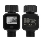 Lcd Digital Water Flow Meter For Garden Hose Watering Or Filling Gallon liter