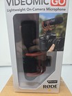 Rode Videomic Go Lightweight On Camera Stereo Microphone New In Box