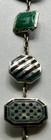 Art Deco Guilloche Enamel Single Cuff Links Artist Made Bracelet