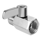 316 Stainless Steel Mini Ball Valve Shut Off Valve 1 4  Npt Male Female Threa   