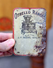 Vintage Othello Stove Ranges Advertising Match Striker Sign Antique Bath Pa