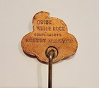 Antique 1902 White Rock Soda Stickpin Psyche Robert M Boyce Philadelphia Pa Ad