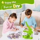 32mm Button Maker Kit 1 25  Button Maker Pin Badge Press Magnet Machine Cutter