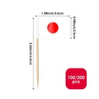 Ahfulife Japan Flag Toothpick Flags Picks  100 200 Pcs Small Tiny 100 
