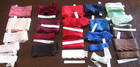 Lot Of 30 Yds Vtg modern Lace Trim Ending Sewing Craft Doll Making Multi-colored