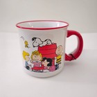 Nwt  Peanuts Charlie Brown Snoopy And Friends 21 Oz Stoneware Mug