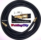 Weldingcity   Power Cable Gas Hose 57y01r  rubber  12 5-ft Tig Welding Torch 9 17