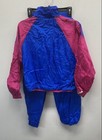 Vintage 90s Ct Girlz Girls Colorblock Nylon Tracksuit Set M 10-12