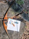 Vintage Shakespeare Archery  Super Necedah Recurve 45  Zebrawood