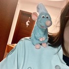 New Disney Parks Chef Remy Magnetic Shoulder Pal Plush Doll Ratatouille 15cm Usa
