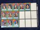 Charlie s Angels 1977 Topps Series 3  23-33  Complete Series Sticker Set Nr Mt