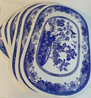 Blue Willow Inspired Placemat  Made Of Pvc  Dimension Is 17-1 2  By 11-3 4 