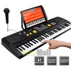 61-key Digital Music Piano Keyboard - Portable Electronic Musical Instrument