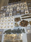 50  Old Coins Set- With Real 24k Gold  Pcgs ngc Coin  Proof  100  Year Old Coin