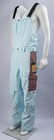 Nwt Men s The North Face Freedom Waterproof Shell Ski Bibs Pants - Ice Cap Blue