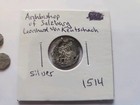 1514 Silver Salzburg And 16 Uncleaned Medieval Coins From Hungary