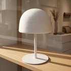 Hat Display Stand Eggshell Textile Dome Hat Stand Polyurethane
